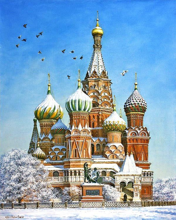 俄罗斯 亚历山大·v奥洛夫 的建筑画10.jpg