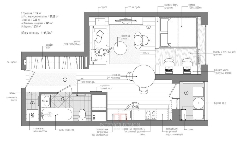 俄罗斯 int2 architecture 工作室作品合集【高清效果图 平面图】