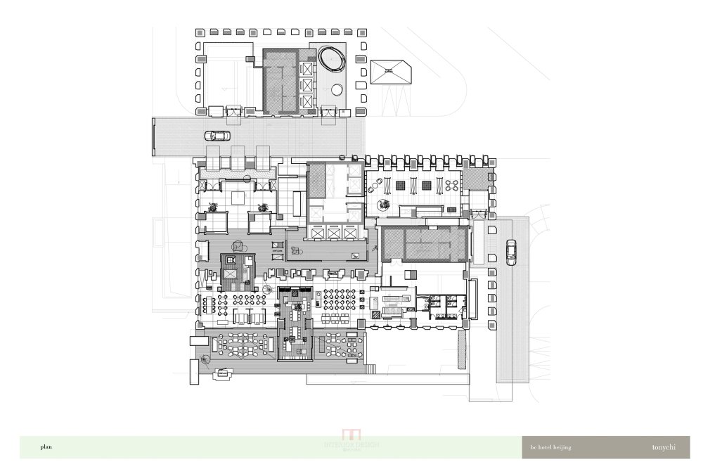 【季裕棠】北京bc hotel全套施工图 带物料手册(2.53g)