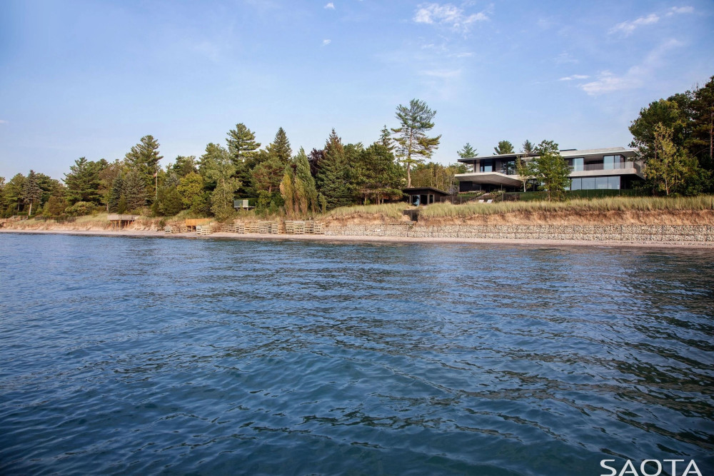 saota 设计 | 休伦湖之家(lake huron house)