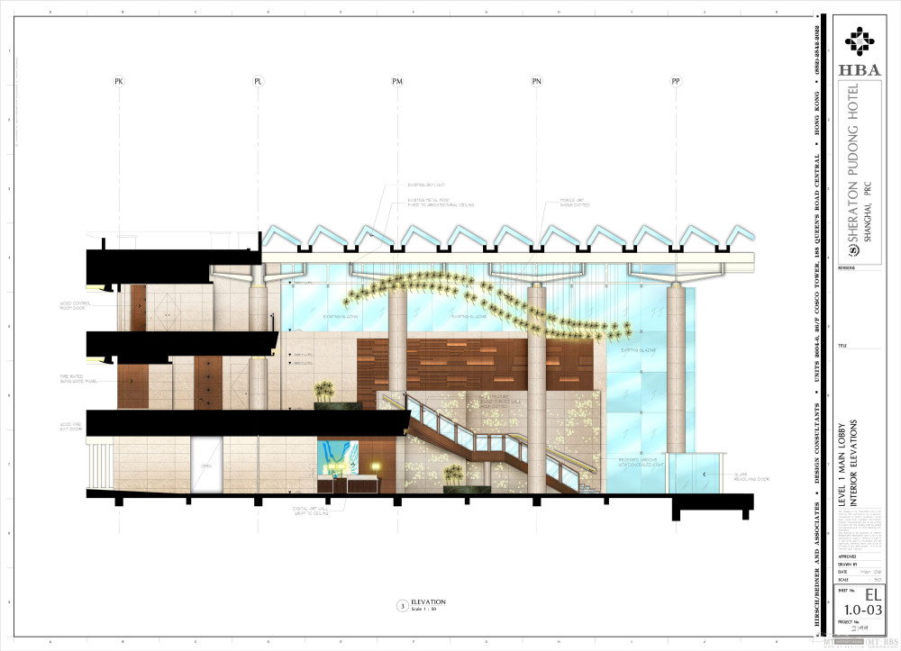 HBA--上海浦东由由喜来登酒店方案设计20060305_Lobby_elevation 03.jpg