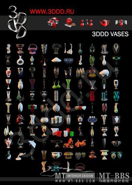 高精度装饰品模型3ddd_Vases_3dmodels！300MB解压2.5GB！_01.JPG