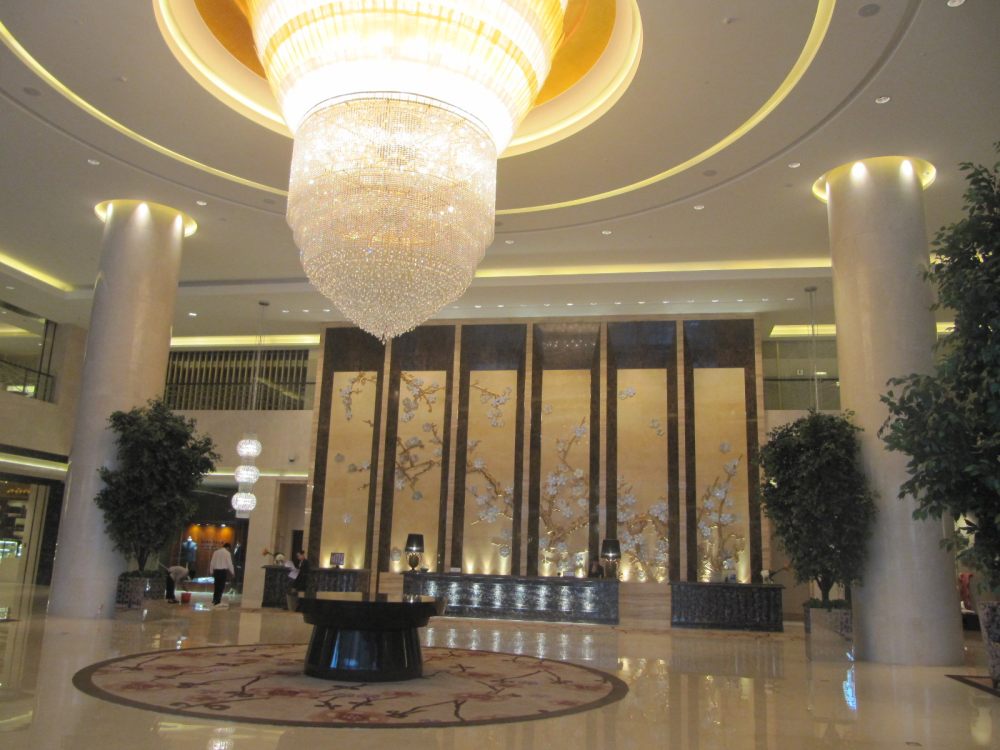 无锡万达喜来登酒店(Sheraton Wuxi Binhu Hotel )(LEO)_更改后大堂背景