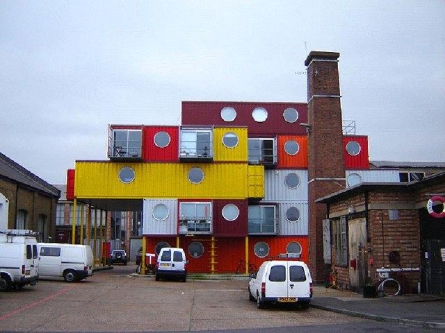78个奇怪的建筑物环游世界_Container市伦敦英国