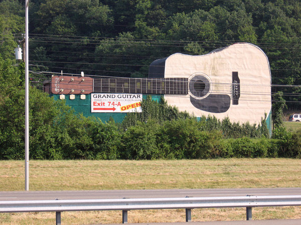 Guitar博物馆，田纳西州，美国