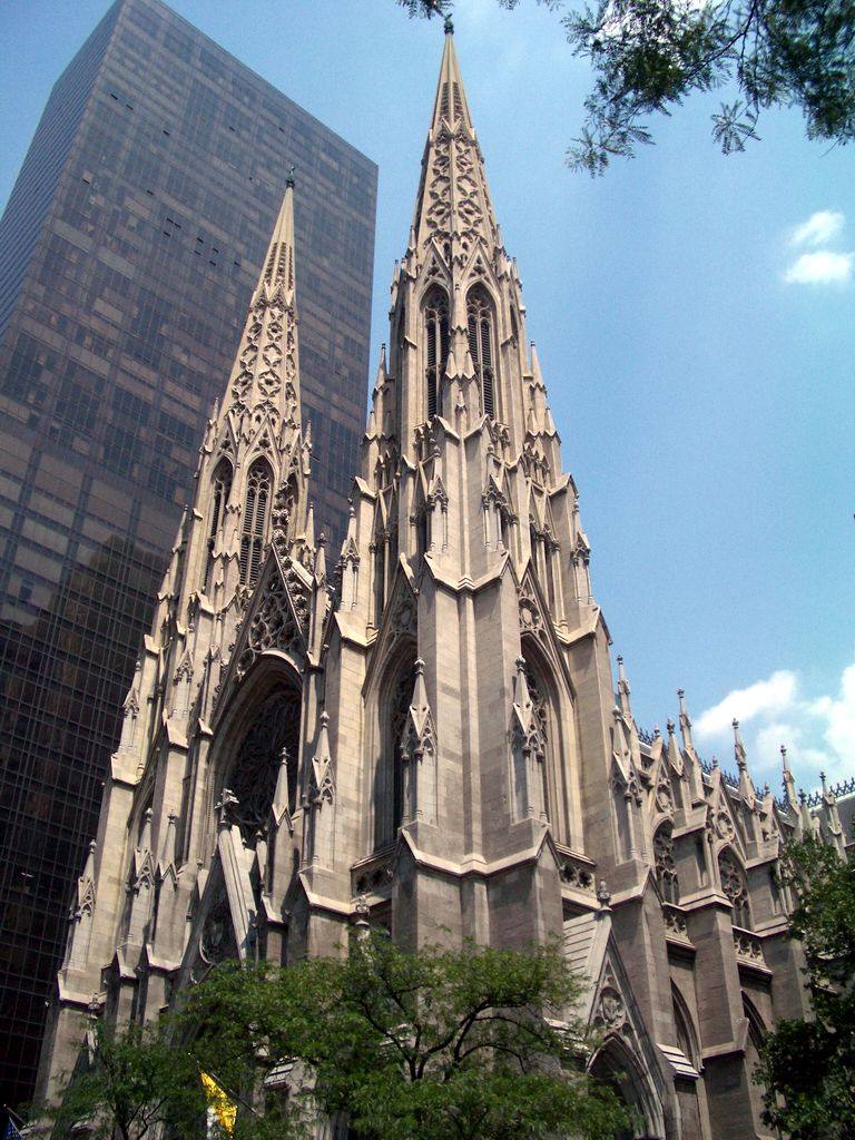 你愿意和我一起走遍世界上的教堂吗？_美国纽约St.Patrick&#39;s Cathedral