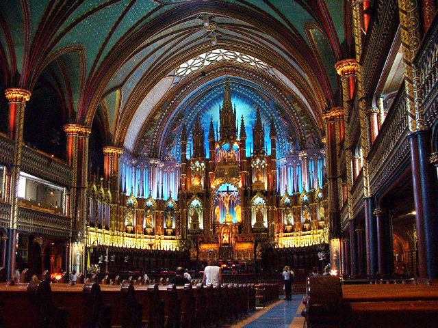 你愿意和我一起走遍世界上的教堂吗？_montreal的圣母大教堂5.jpg