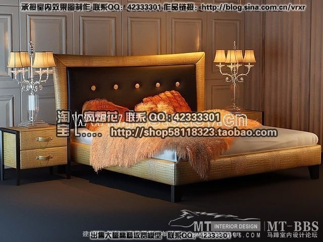 建E首发版《床》_诗维馆新古典床具 [ 模型ID42118 ].jpg