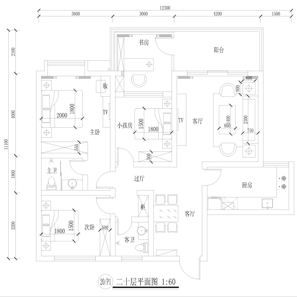 大家给点力~拍拍~~_20层平面图.jpg