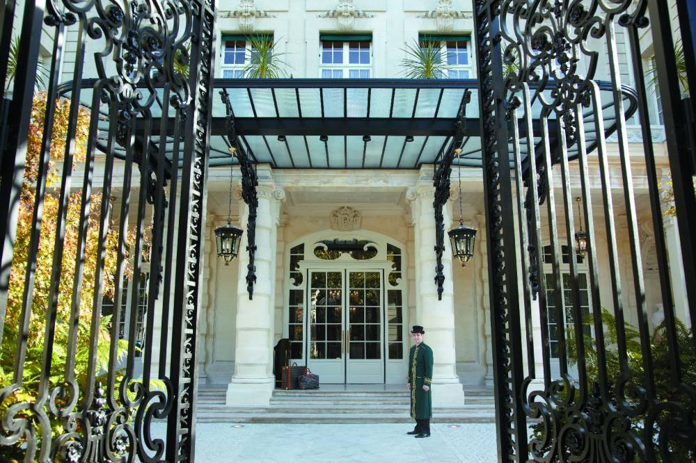 香格里拉大酒店巴黎Shangri-La Hotel Paris_Entrance of the Hotel