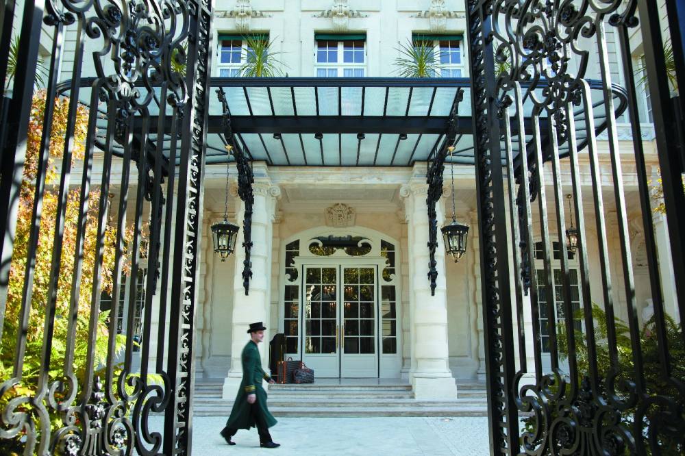 香格里拉大酒店巴黎Shangri-La Hotel Paris_Entrance of the Hote