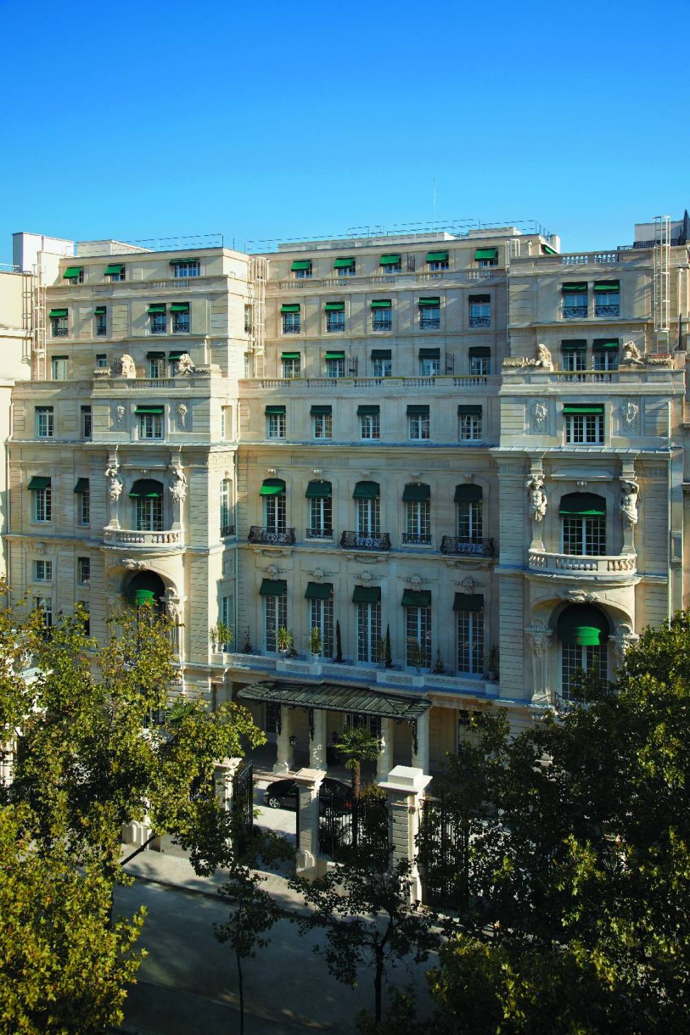 香格里拉大酒店巴黎Shangri-La Hotel Paris_Facade of the Hotel