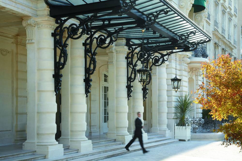 香格里拉大酒店巴黎Shangri-La Hotel Paris_Detail Entrance