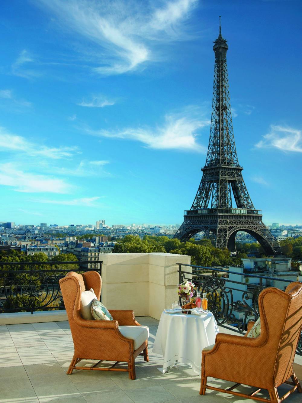 香格里拉大酒店巴黎Shangri-La Hotel Paris_Chaillot Suite