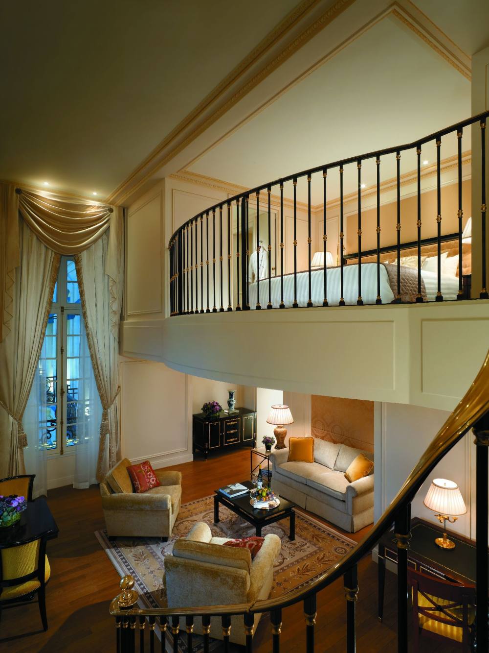 香格里拉大酒店巴黎Shangri-La Hotel Paris_Duplex Suite