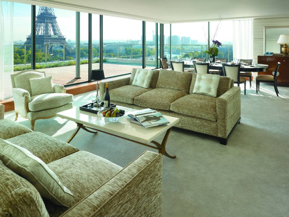 香格里拉大酒店巴黎Shangri-La Hotel Paris_Suite Panoramique