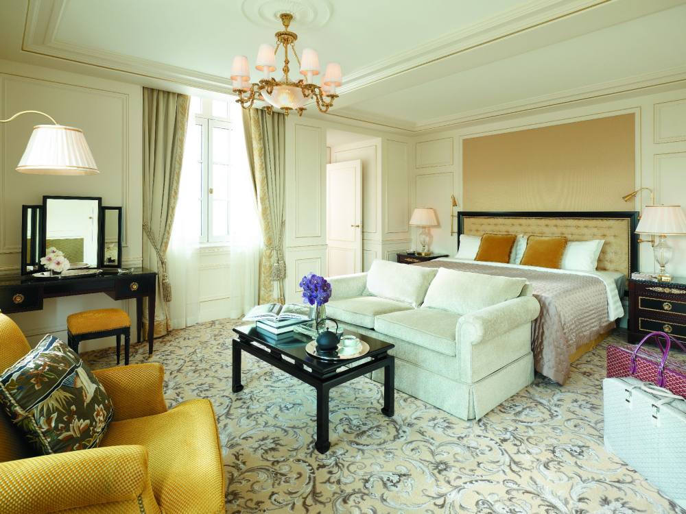 香格里拉大酒店巴黎Shangri-La Hotel Paris_Deluxe Suite