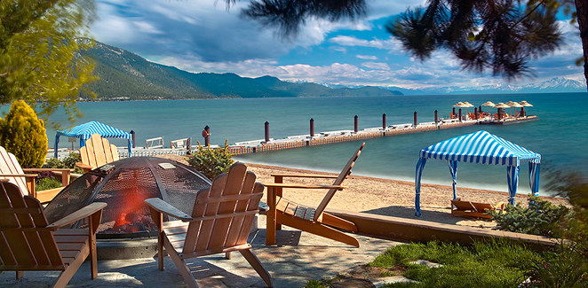 美国内华达州凯悦度假村_s Private Beach.jpg