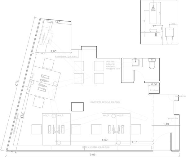 巴塞罗那建筑事务所办公室——Architecture Studio in Barcelona_13.jpg