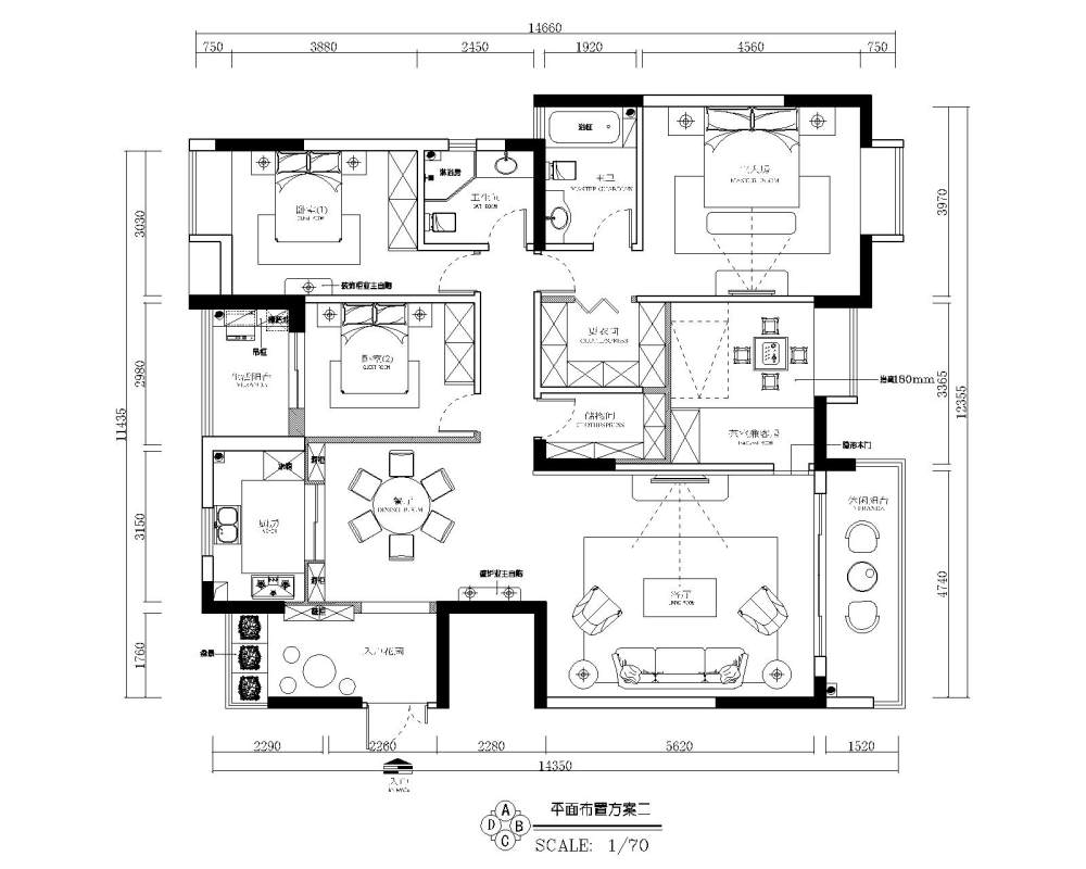 想请大师们帮忙处理下客餐厅厨房的位置关系_3.jpg