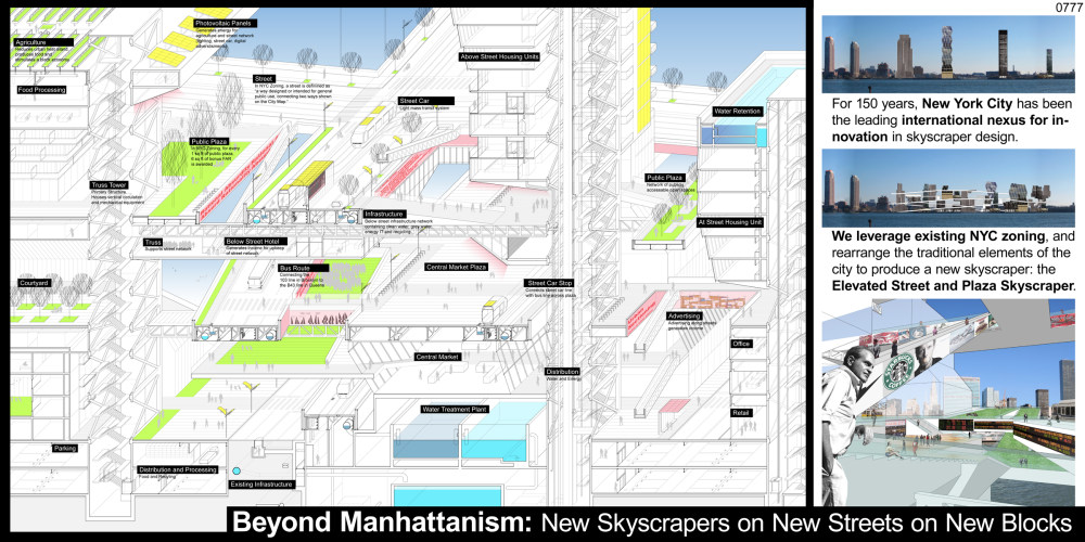 eVolo摩天大楼建筑竞赛2010年获奖作品集（免费分享）_Beyond Manhattanism- Elevated Urban Network3.jpg