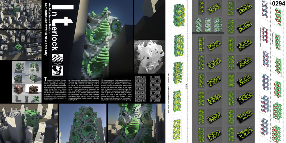 eVolo摩天大楼建筑竞赛2010年获奖作品集（免费分享）_Interlock – Self Sufficient Skyscraper in New York2.jpg