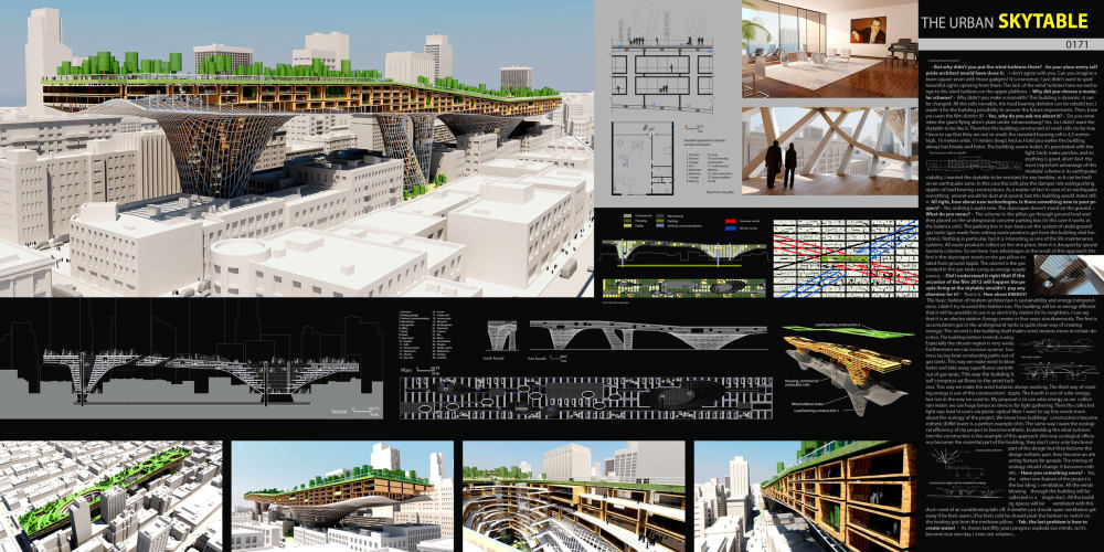 eVolo摩天大楼建筑竞赛2010年获奖作品集（免费分享）_Sky Table – A Social Implant3.jpg