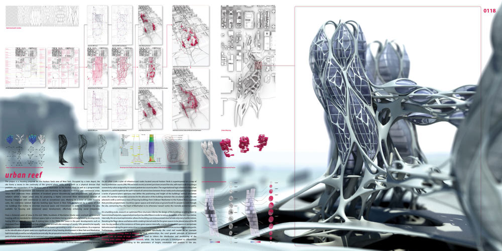 eVolo摩天大楼建筑竞赛2010年获奖作品集（免费分享）_Urban Reef – Housing Skyscraper in New York2.jpg