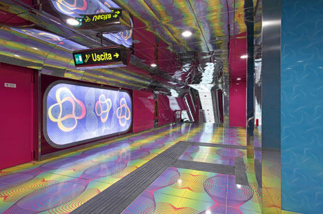 那不勒斯大学地铁车站_Naples Metro Station by Karim Rashid5.jpg