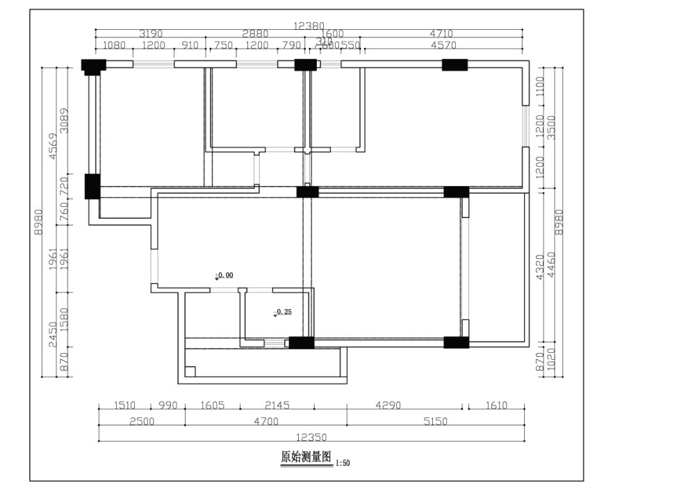 原始测量图