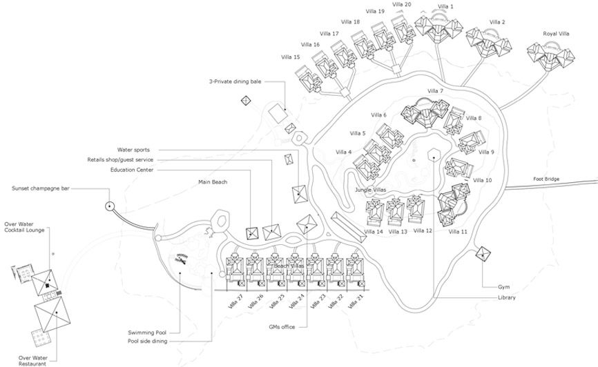 海滩度假地:Song Saa Private Island Resort / 柬埔寨_Resort Master Plan4.jpg