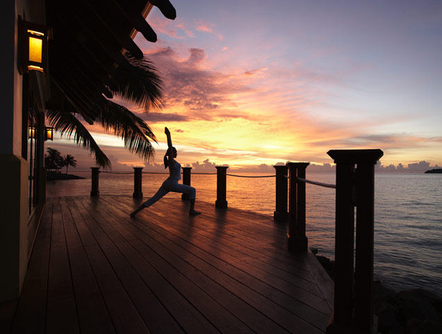 马来西亚丹绒亚路香格里拉度假酒店ShangriLa's Tanjung Aru_gallery_YogaSunset.jpg