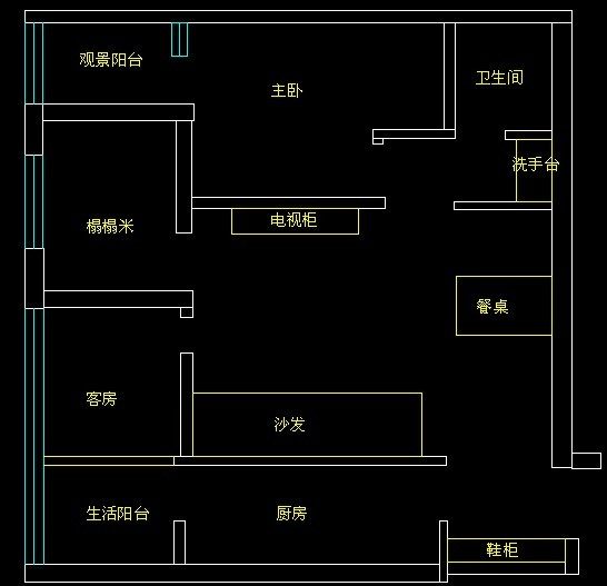 极品户型图，难度颇大，高人请出手！_444.jpg