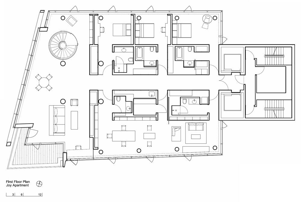 RICHARD MEIER精华_Joy Apartment (9).jpg