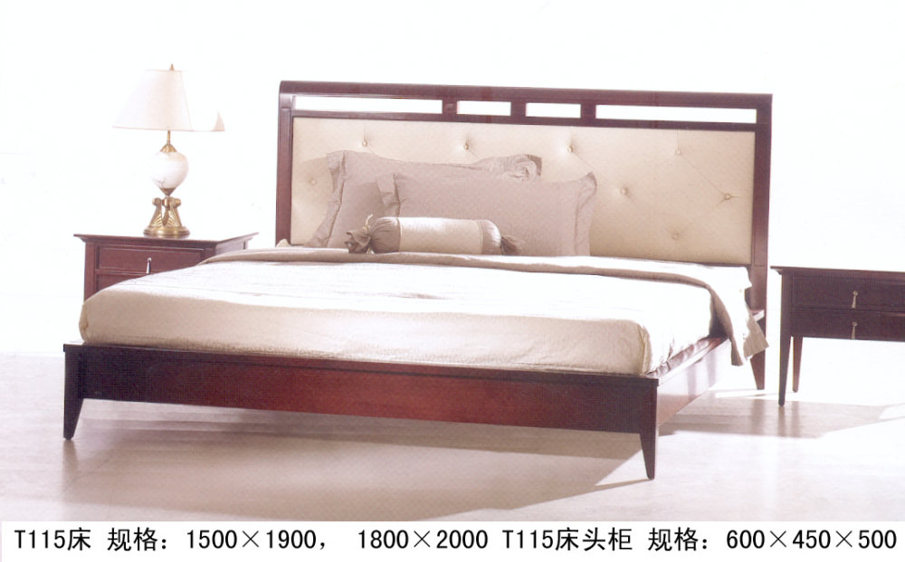 简欧的一些家具_T115床，床头柜.jpg