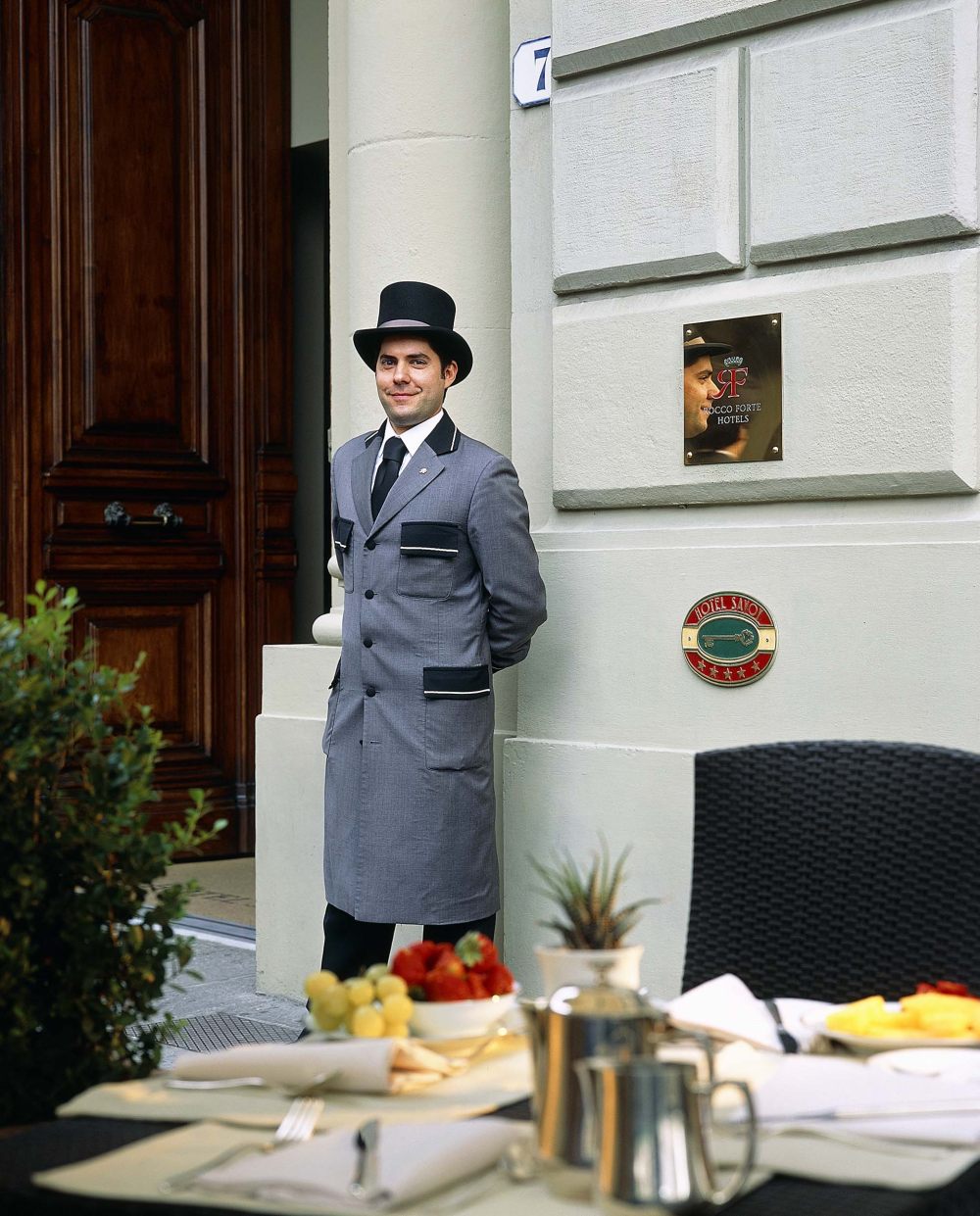 Savoy酒店，佛罗伦萨 -托斯卡纳_2005_11_04_RFH_Doorman.jpg