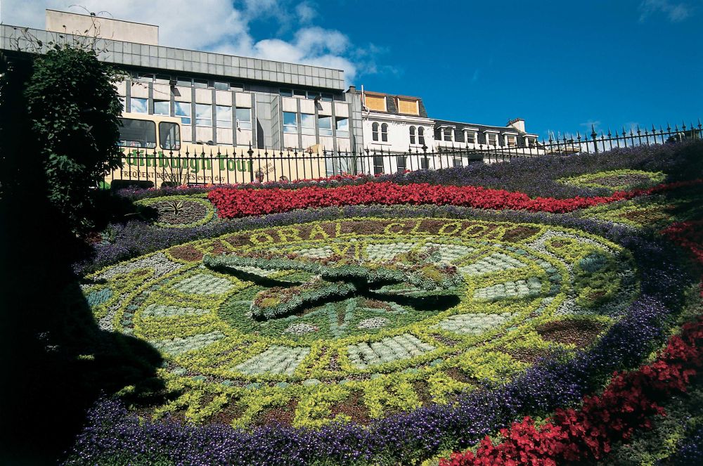 巴尔莫勒尔堡酒店-爱丁堡(The Balmoral hotel , Edinburgh)_bal_0604Flora Clock.jpg