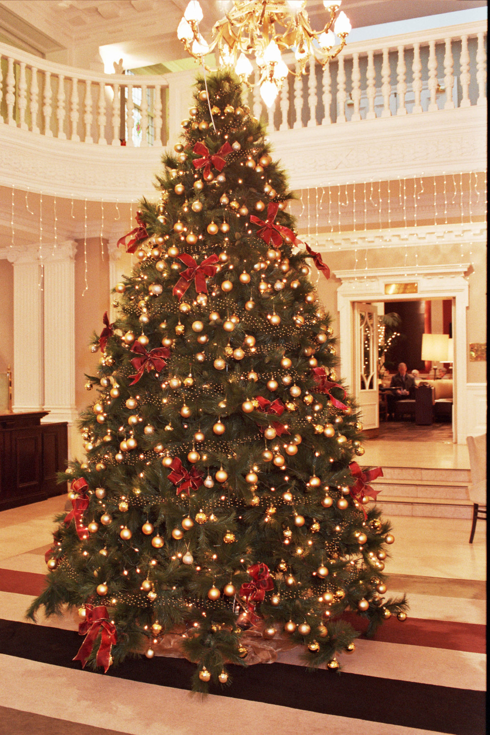 巴尔莫勒尔堡酒店-爱丁堡(The Balmoral hotel , Edinburgh)_1203_balmral_xmastree.JPG