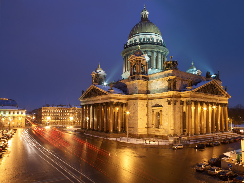 Angleterre Hotel / 圣彼得堡_20080714_rf_St Isaac\'s Cathedral by Twilight.jpg