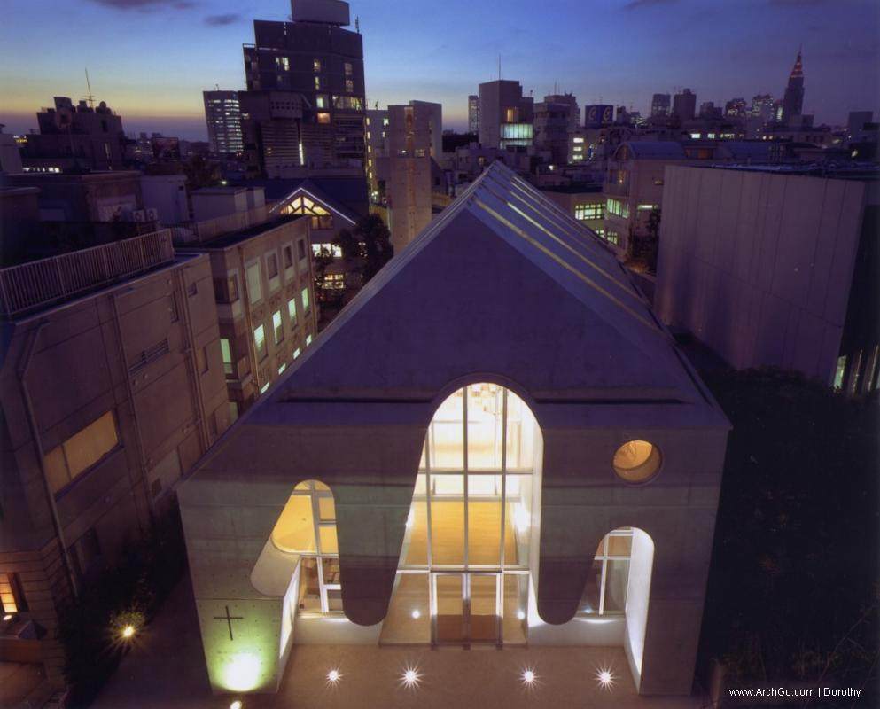 日本,东京,原宿教堂/ Ciel Rouge_ab803e371eac9873baa12c44b5c9a8e3.jpg