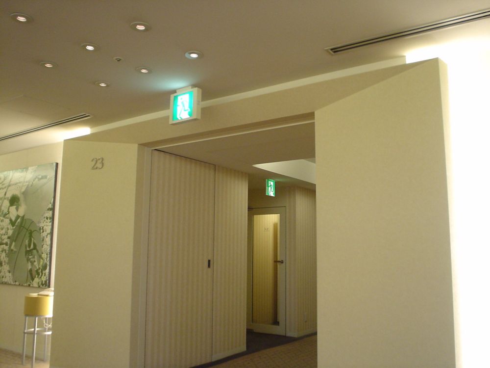 日本TOKYO DOME HOTEL_看似简单的电梯厅门