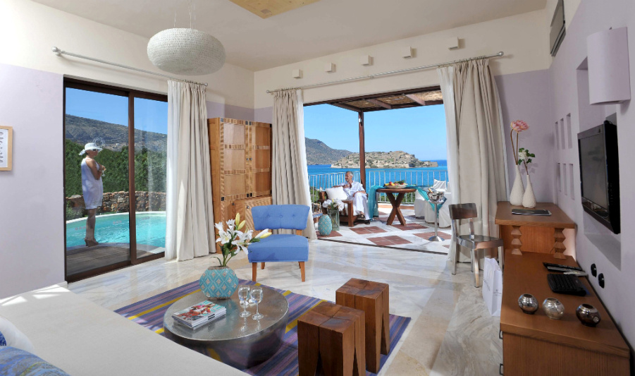 Domes of Elounda/克利特岛，希腊_19 Honeymoon Suite Living Room(1).jpg