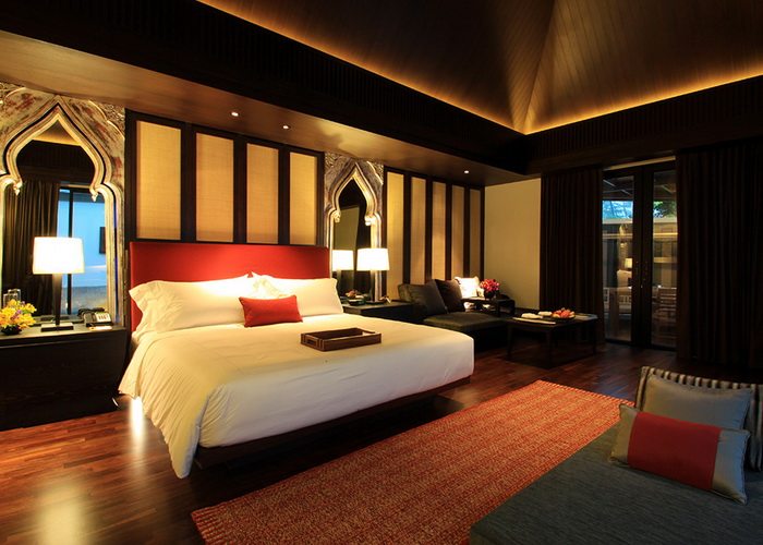 Bophut，苏梅岛，泰国_Pool Villa Bedroom at night-ASM_1039.jpg
