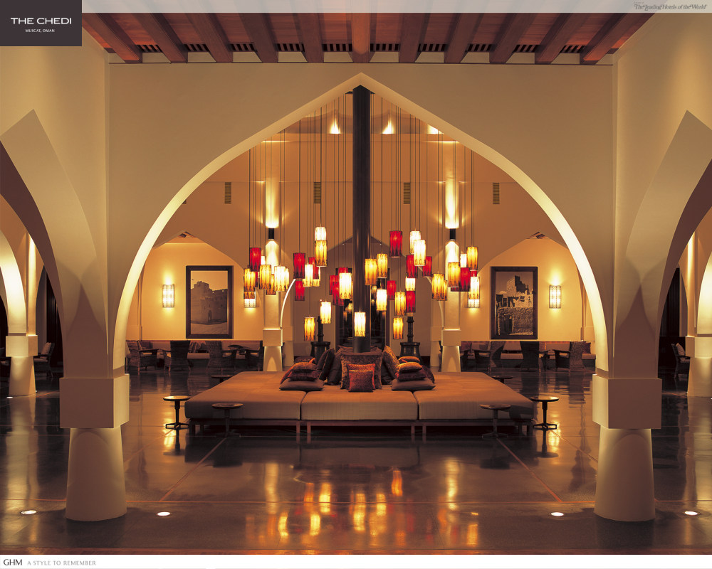 切蒂酒店/阿曼，马斯喀特the chedi muscat oman_the_chedi_oman_lobby_1600.jpg