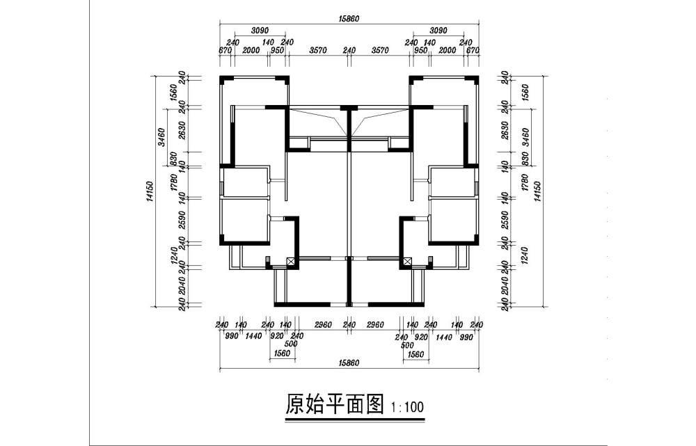 两套打通，有高手看看有没有更好的！！_旋转 依云上城6-1-Model.jpg