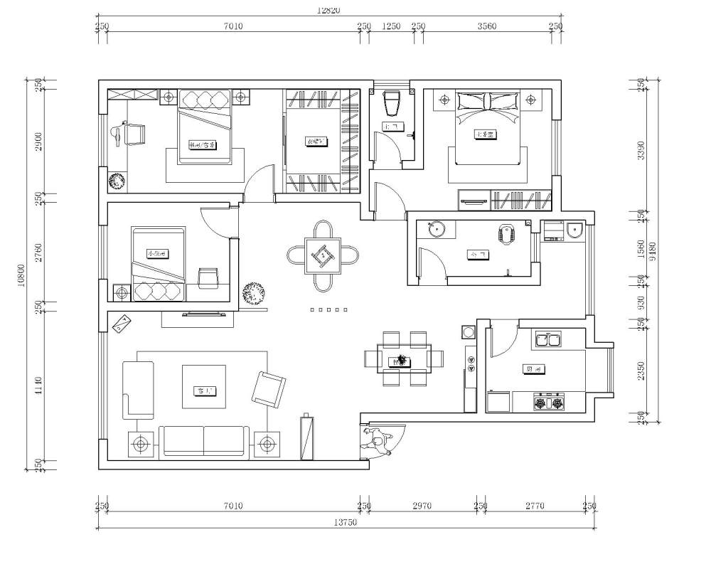 功能布局｜空间划分｜平面布置优化——收藏版_164.jpg