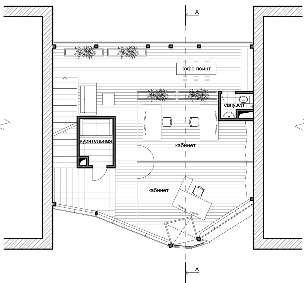创意无限 夹缝中的建筑za bor architects个人工作室_1306336235-second-floor-plan.jpg