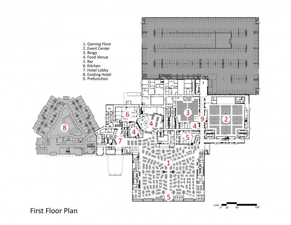 黑熊赌场度假村/明尼苏达州，美国_1306265159-first-floor-plan-1000x772.jpg