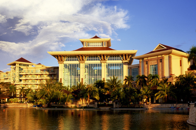 文莱帝国酒店(the empire hotel & country club)-酒店设计-马蹄室内