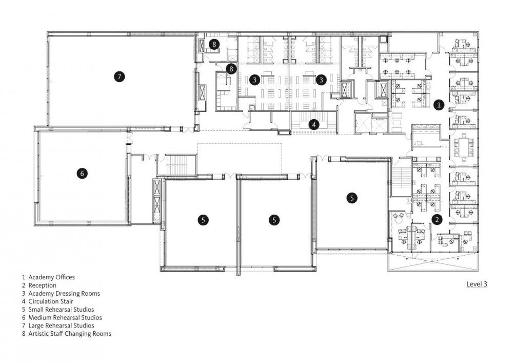 美国，德克萨斯州，休斯顿芭蕾舞团舞蹈中心/Gensler_9.jpg